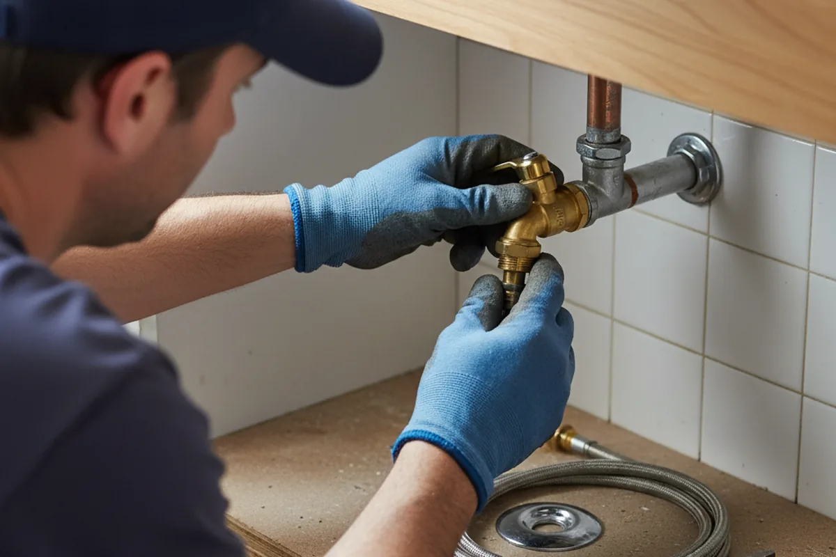 Shutoff valve and fitting work during Repiping in Mercer Island